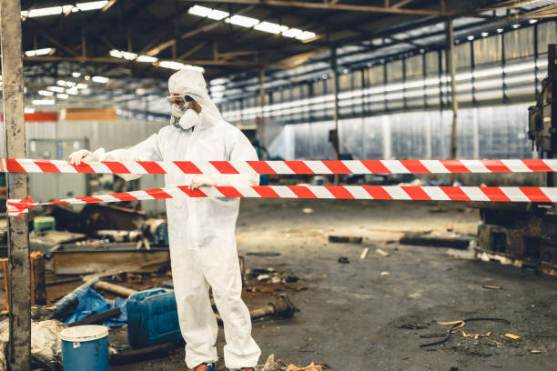 Professional Trauma Scene Cleanup technician working in Egg Harbor, WI